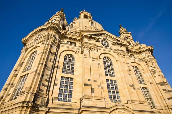 Frauenkirche em Dresden, Alemania — Fotografia de Stock