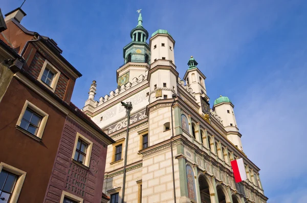 Vecchio municipio di Poznan, Polonia — Foto Stock