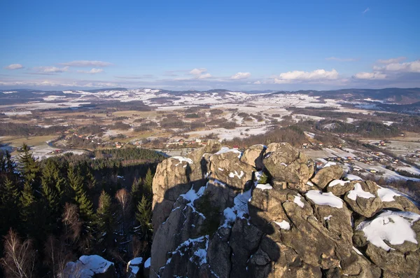 Rudawy Janowickie mountains, Poland — Stock Photo, Image