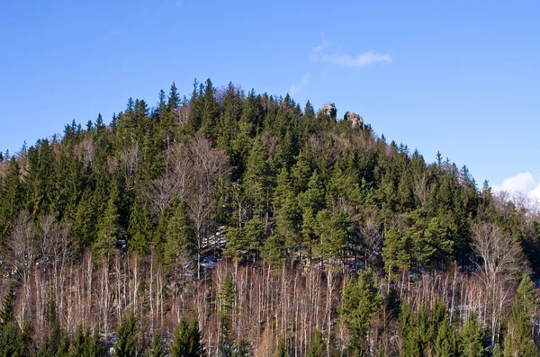 Pico Sokolik - Montañas Rudawy Janowickie, Polonia — Foto de Stock