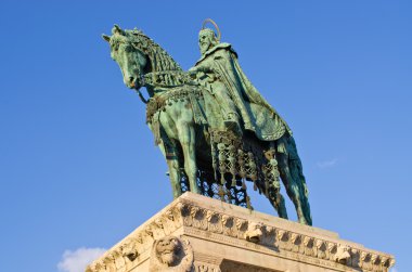 St Stephen heykelinin Budapeşte, Macaristan