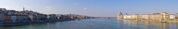 Panoramic cityscape of Budapest, Hungary — Stock Photo, Image