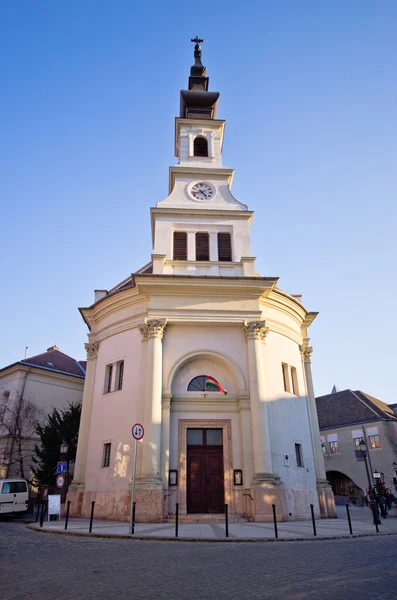 Petite église dans le quartier du Château à Budapest - Hongrie — Photo