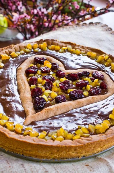 Torta tradizionale polacca Mazurek — Foto Stock