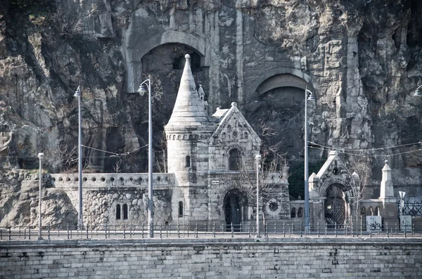 Stone buildings in Budapest, Hungary — Stock Photo, Image