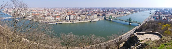 Panoramiczny panoramę Budapeszt, Węgry — Zdjęcie stockowe