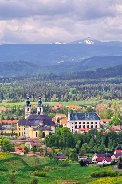 Abbey in Krzeszow - Lower Silesia, Poland — Stock Photo, Image