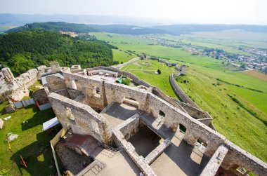 Spissky hrad Kalesi, Slovakya