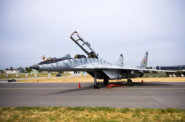 MiG-29 eslovaco en Radom Airshow, Polonia — Foto de Stock