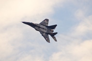 Lehçe Mig-29 pilot Adrian Rojek Radom Airshow, Polonya Tarih tarafından pilot
