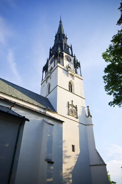 Kostel Nanebevzetí Panny Marie, Spišská Nova Ves, Slovensko — Stock fotografie