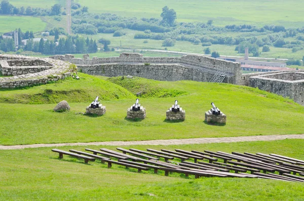 Spissky hrad zamek, Słowacja — Zdjęcie stockowe