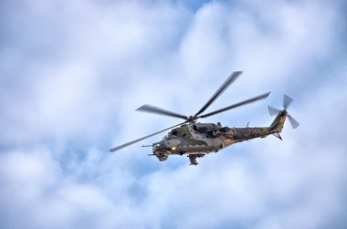 Mi-24 helikopter Radom Airshow, Polonya