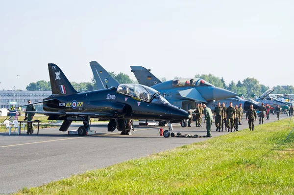 Parte de la exposición estática en Radom Airshow, Polonia — Foto de Stock