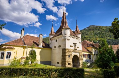 Ünlü kapısı şehirde Brasov, Romanya