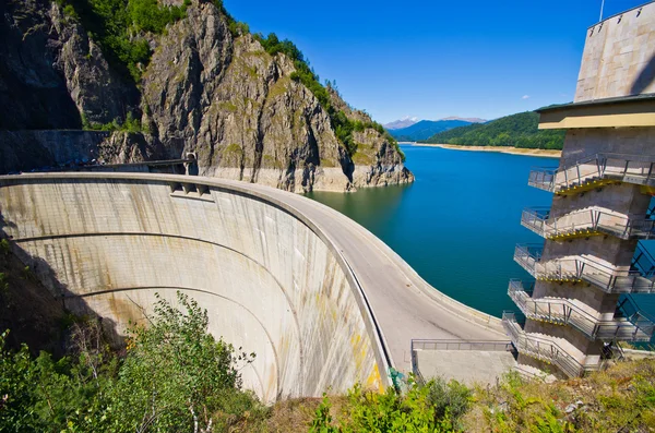 Dam lake Vidraru, Romania — Stock Photo, Image