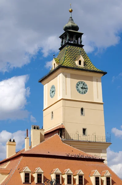 Věž brány v Brašově, Rumunsko — Stock fotografie