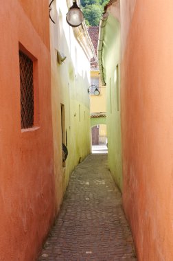 Brasov, Romanya'nın ünlü dar sokak