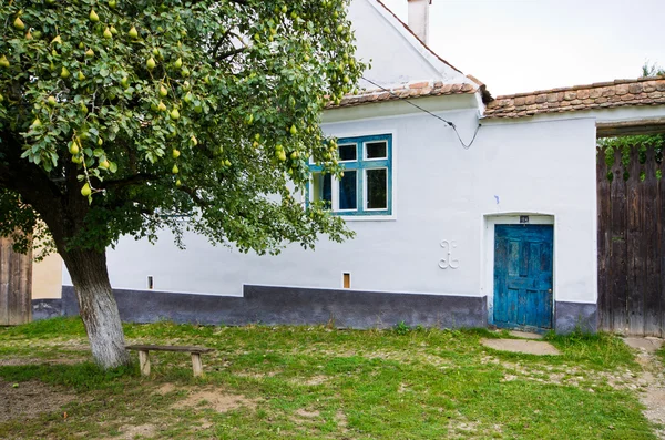 Traditionelles Dorf in Rumänien — Stockfoto