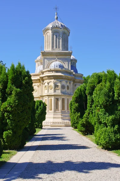 Church in Curtea de Arges, Romania — Stock Photo, Image