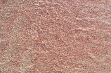 Pembe kum, Crete ile ünlü Elafonissi beach