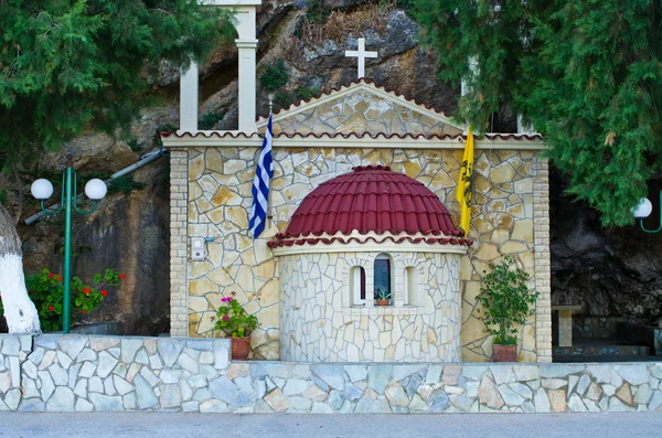 Kaple v poblíž Kissamos města, Kréta — Stock fotografie