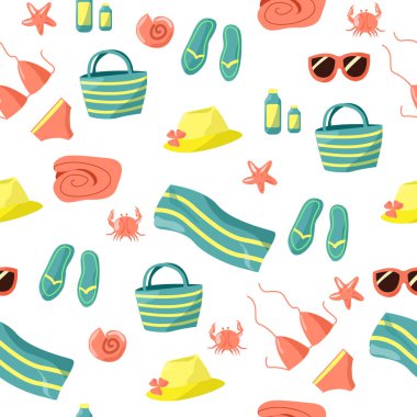 Plaj tatillerine adanmış kusursuz desenler.