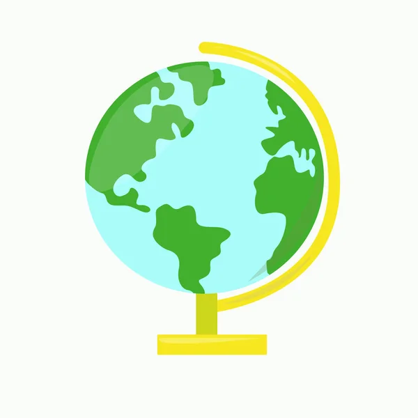 Globus Der Erde Abstrakt Und Symbolisch — Stockvektor