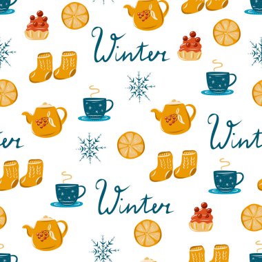 Kış yazıtları ve kış elementleriyle kusursuz bir düzen..