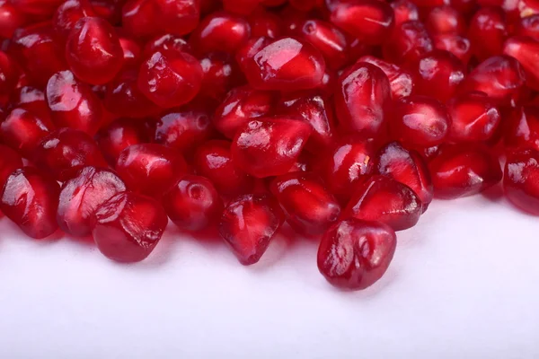 Kırmızı nar meyve doku. portre