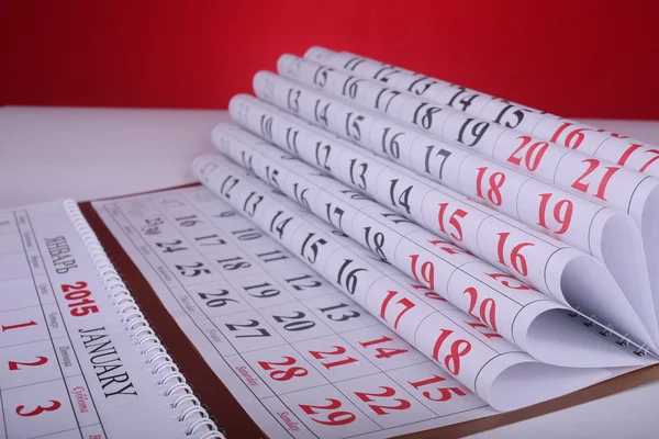 basit Avrupa 2015 yılı takvimi