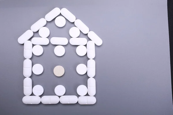 doğal vitamin hapı. Alternatif Tıp. 3D