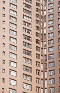 Astana içinde modern konut kompleksi. Kazakistan