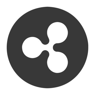 Düz dalga, beyaz arkaplanda siyah simge.