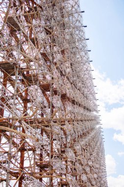 Çernobil bölgesinde telsiz anteni Duga-2.