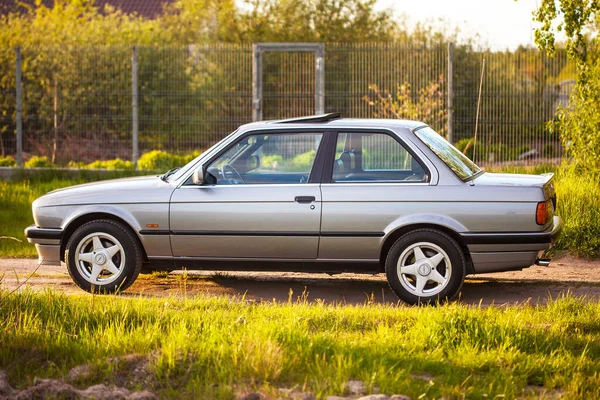 Kyiv Ucrania Mayo 2020 Parte Izquierda Viejo Coche Raro Alemán — Foto de Stock