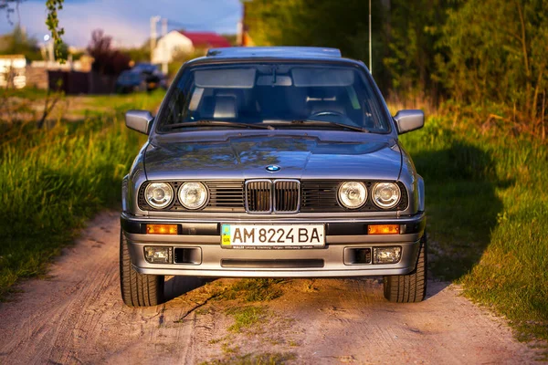 Kyiv Ukraine May 2020 Front Old German Rare Car Bmw — 图库照片