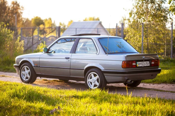 Kyiv Ukraine Mayıs 2020 Eski Bir Alman Ender Bulunan Bmw — Stok fotoğraf