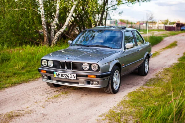 Kyiv Ukraine May 2020 Front Old German Rare Car Bmw — 图库照片