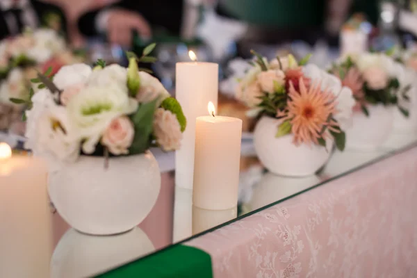 Velas de casamento — Fotografia de Stock