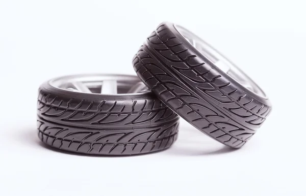 RC drift tires and rims — Stock Photo, Image