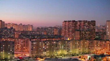 Kiev bölgesinde akşam
