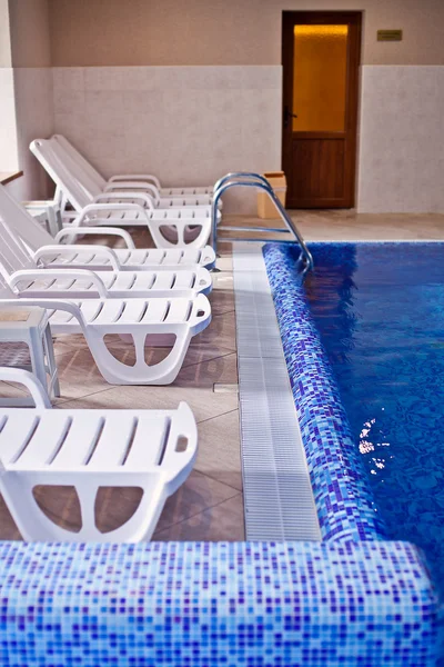 Interior de la piscina — Foto de Stock