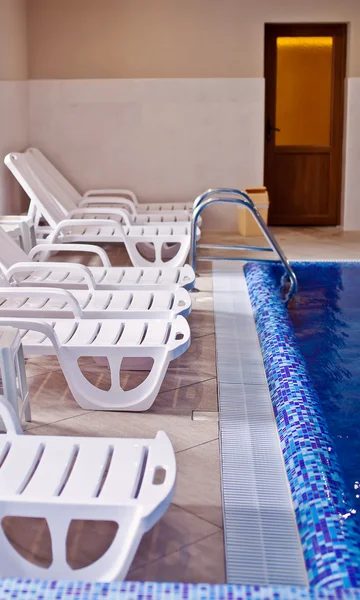 Interior de la piscina — Foto de Stock