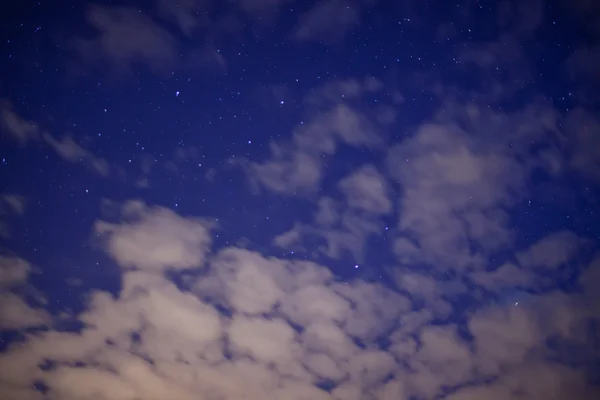 Nigth 空で星 — ストック写真