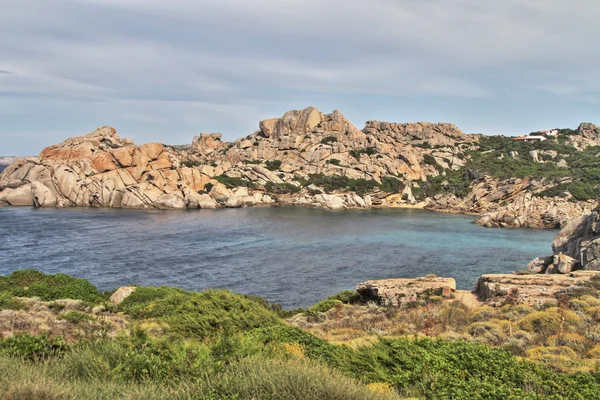 Mer et rochers de Capo Testa, Sardaigne — Photo