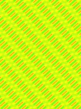 Soyut geometrik vektör desen yeşil ve sarı