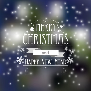 Vektör sevimli kış sahne, Noel kartı