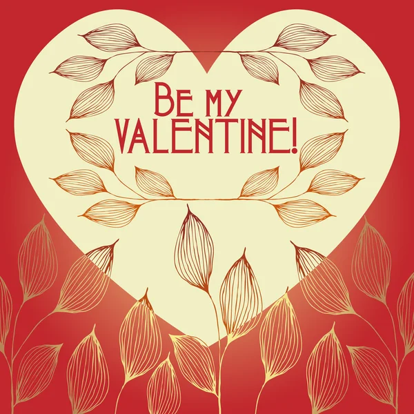 Vector valentine achtergrond — Stockvector