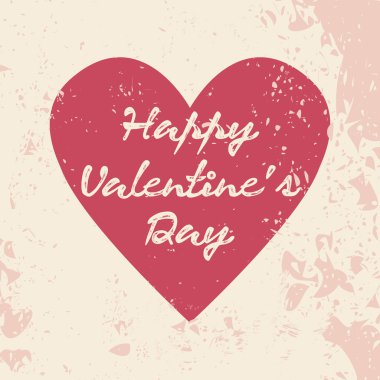 Sevgililer vektör kalp arka plan tasarımı